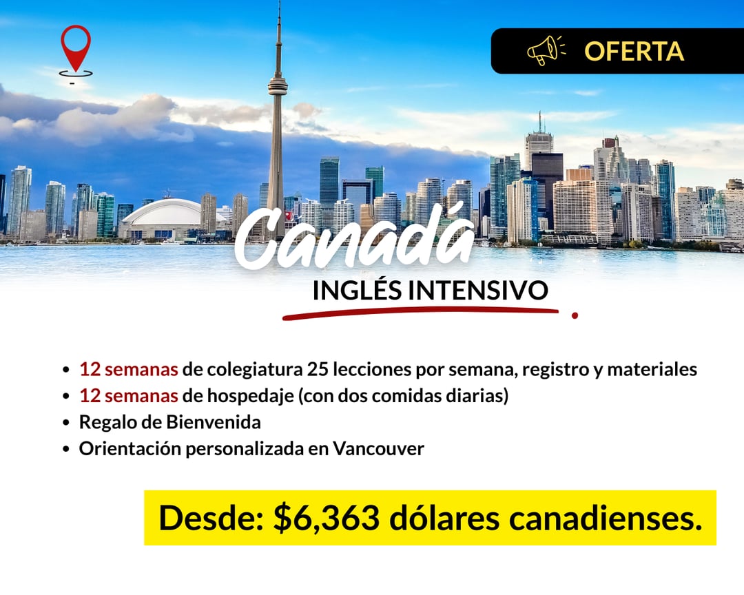 CANADÁ- PROMO INGLÉS